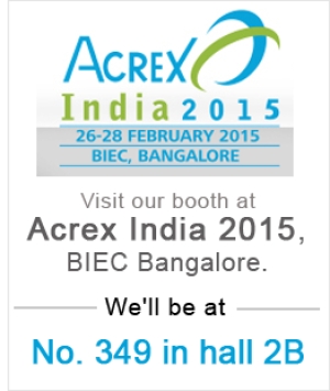 Industrial Refrigeration Pvt. Ltd. Participates at ACREX India 2015